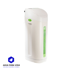 descalcificador denver plus 30, descalcificador compacto, volumetrico de bajo consumo